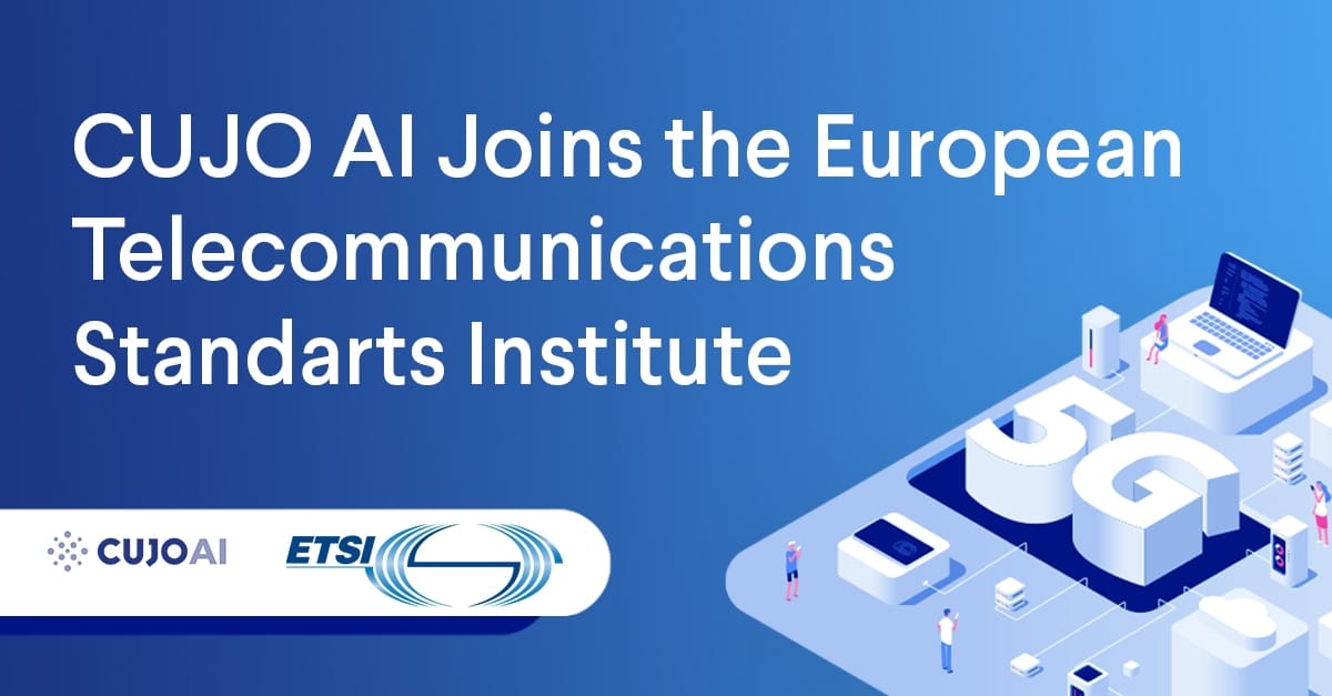 CUJO AI joined the European Telecommunications Standarts Institute in 2020