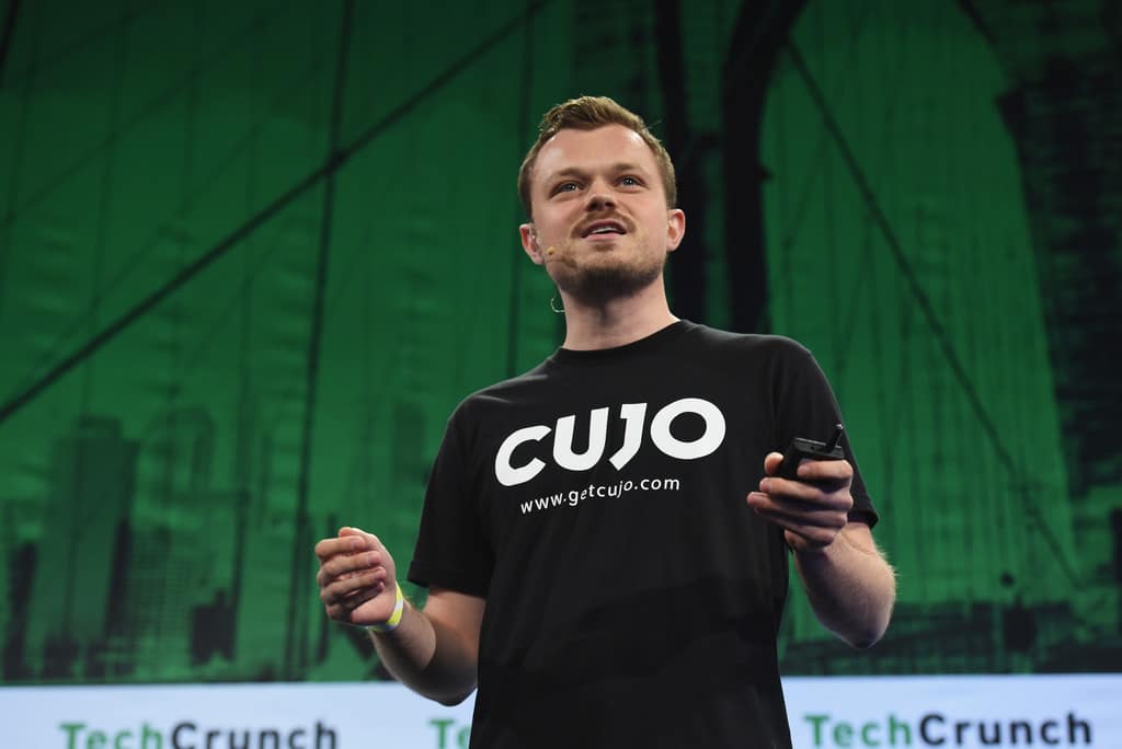 Einaras von Gravrock, CEO, at TechCrunch Disrupt 2016