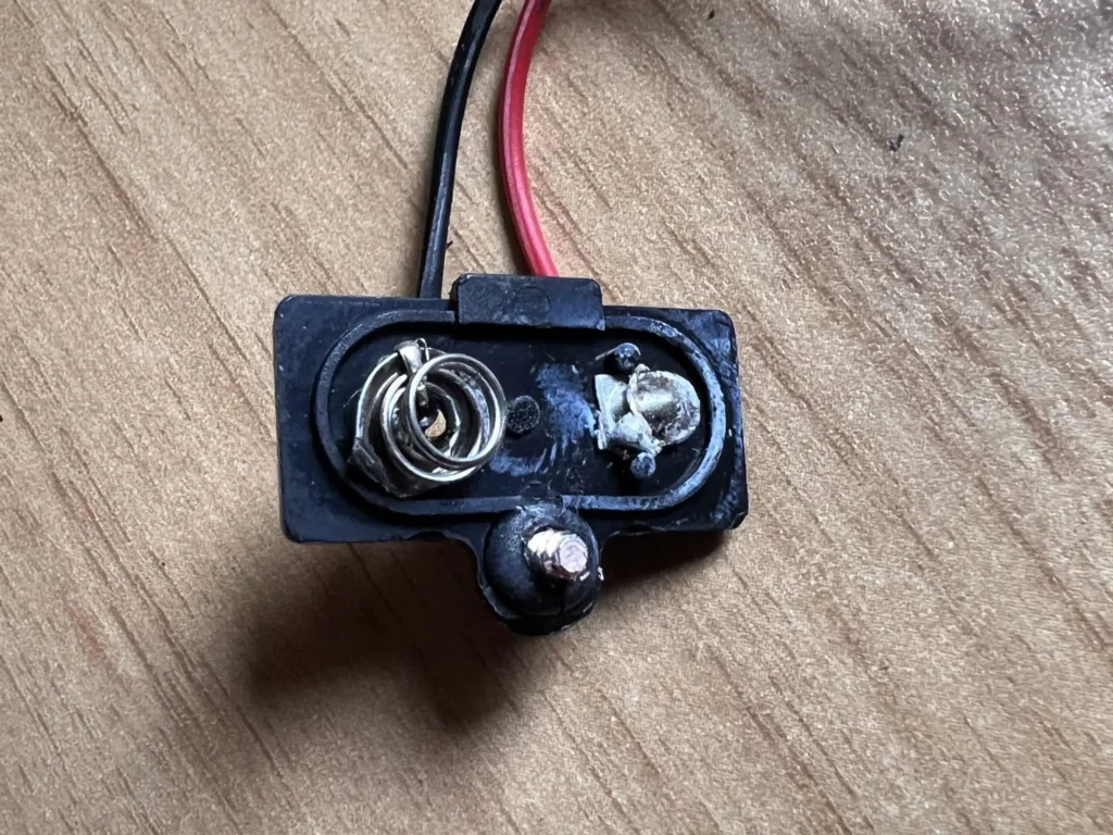 Photo of a battery terminal